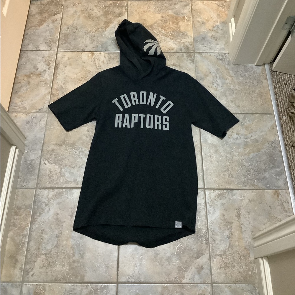 Toronto raptors long hooded shirt